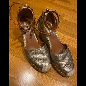 Valentino Rock Stud Wedge